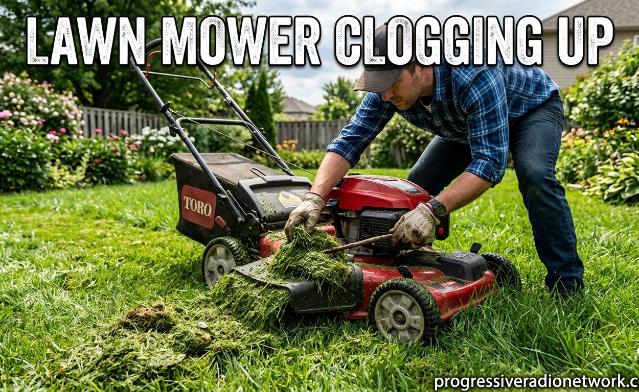 Lawn Mower Clogging Up