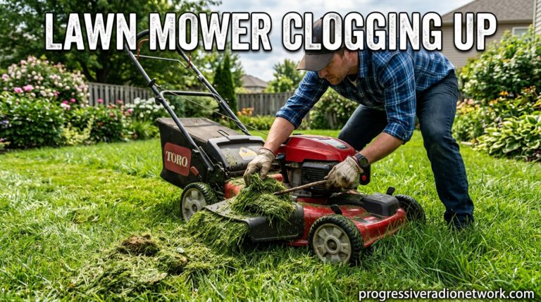 Lawn Mower Clogging Up