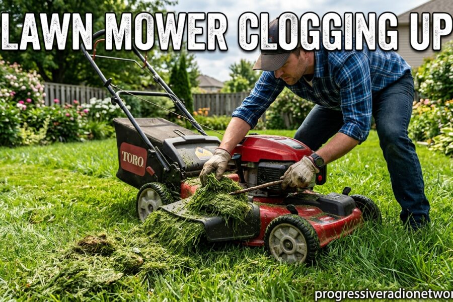 Lawn Mower Clogging Up