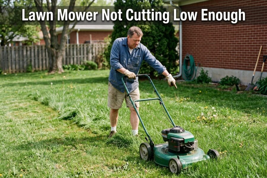 Lawn Mower Not Cutting Low Enough
