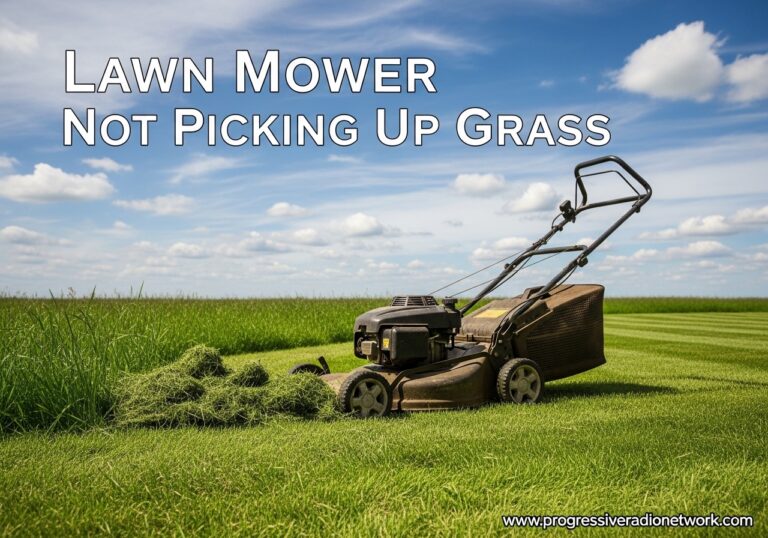 Lawn Mower Not Picking Up Grass