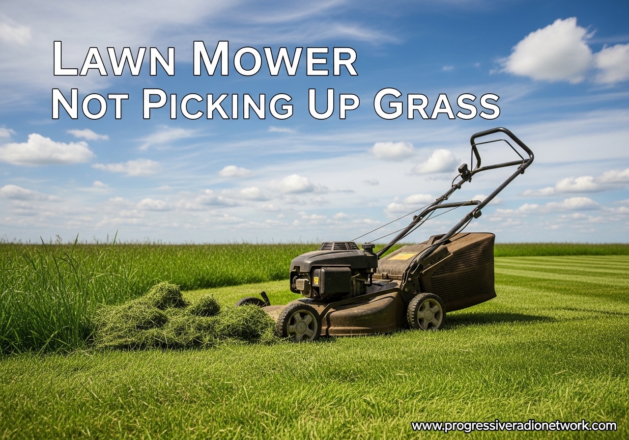Lawn Mower Not Picking Up Grass