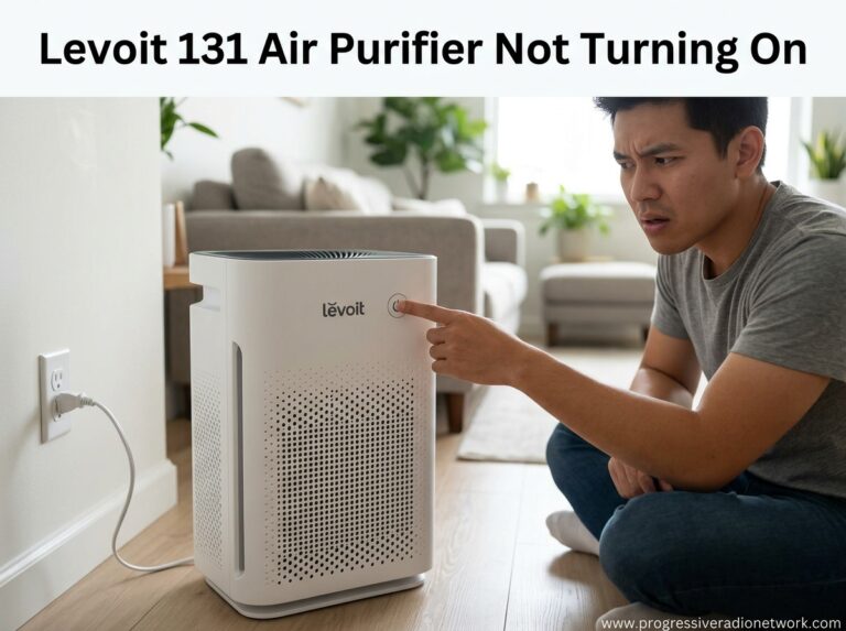 Levoit 131 Air Purifier Not Turning On