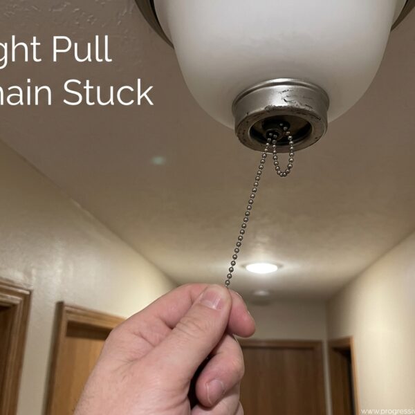 Light Pull Chain Stuck