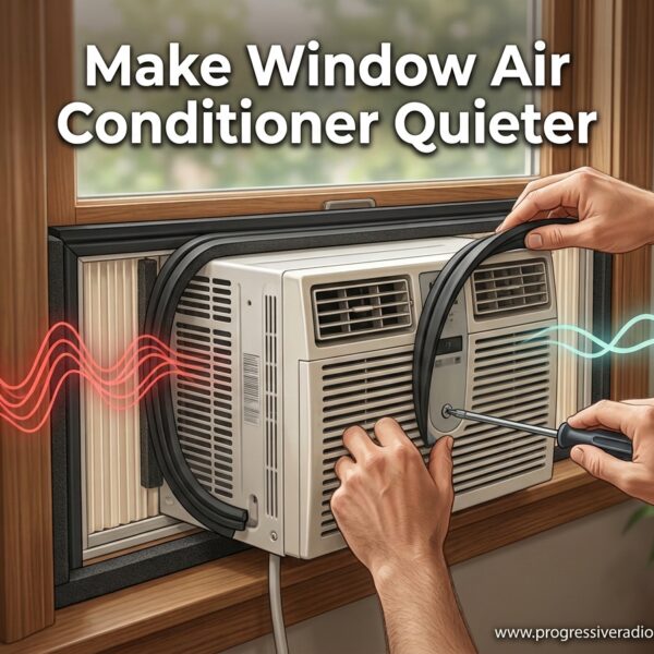 Make Window Air Conditioner Quieter