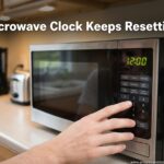 Microwave Clock Keeps Resetting