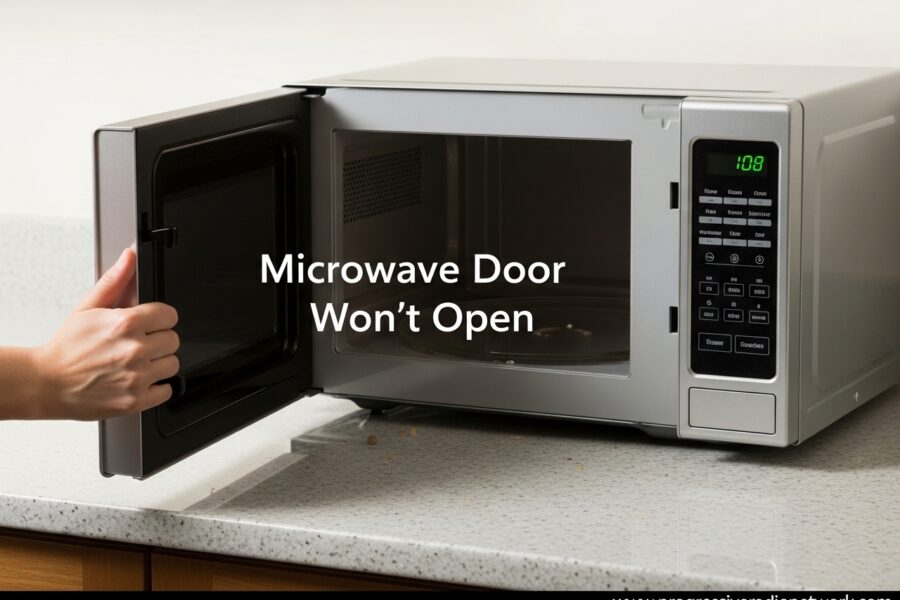Microwave Door Won't Open