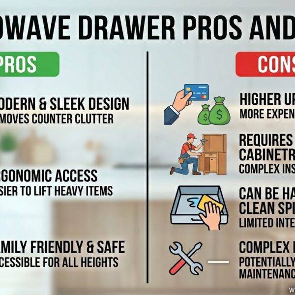 Microwave Drawer Pros and Cons
