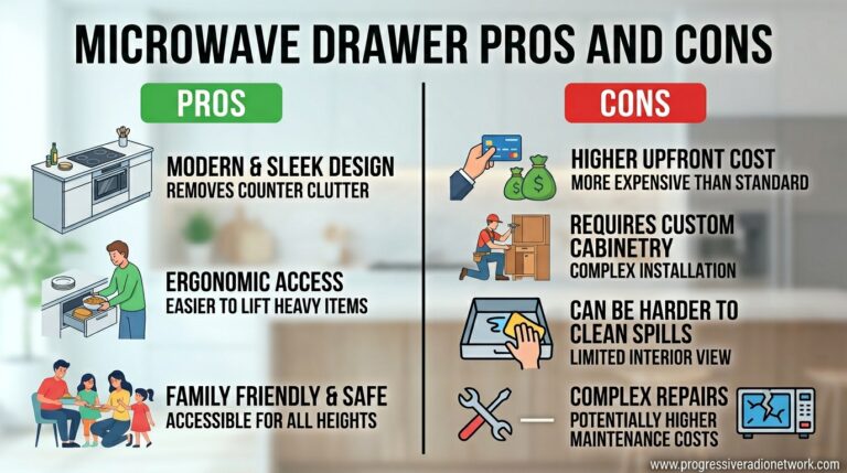 Microwave Drawer Pros and Cons