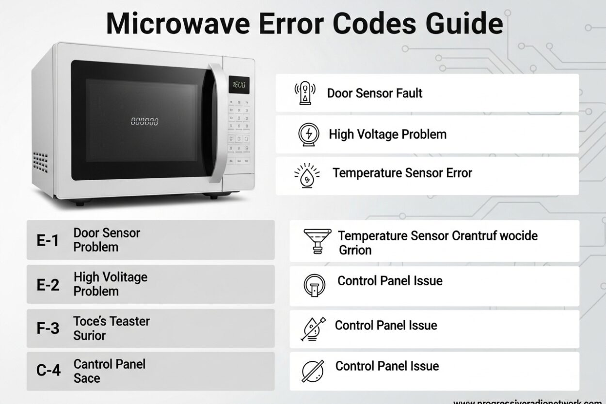 Microwave Error Codes Guide