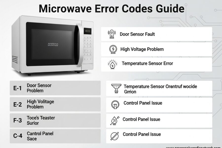 Microwave Error Codes Guide
