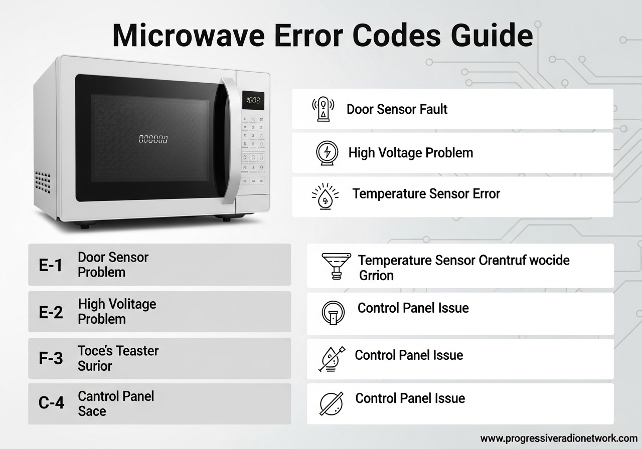 Microwave Error Codes Guide