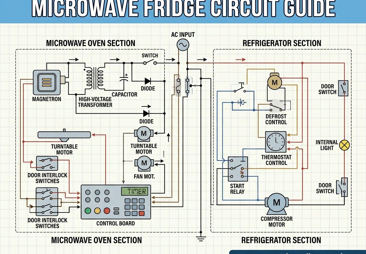 Microwave Fridge Circuit Guide