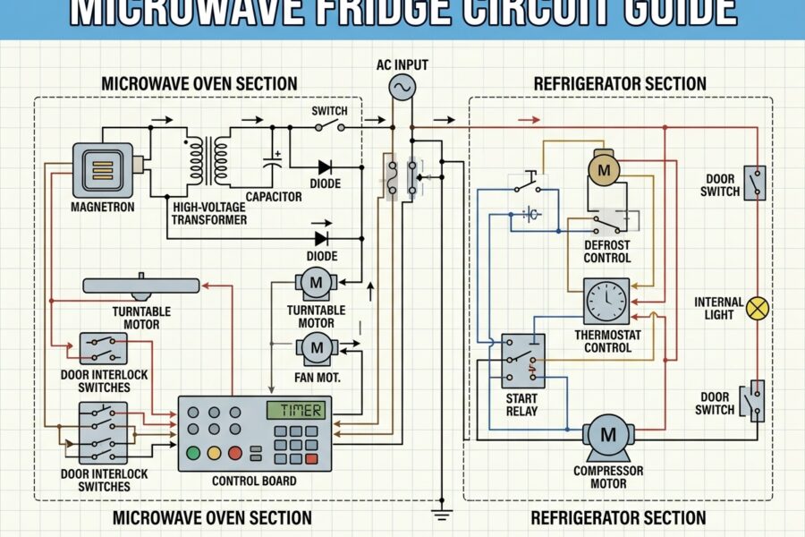 Microwave Fridge Circuit Guide