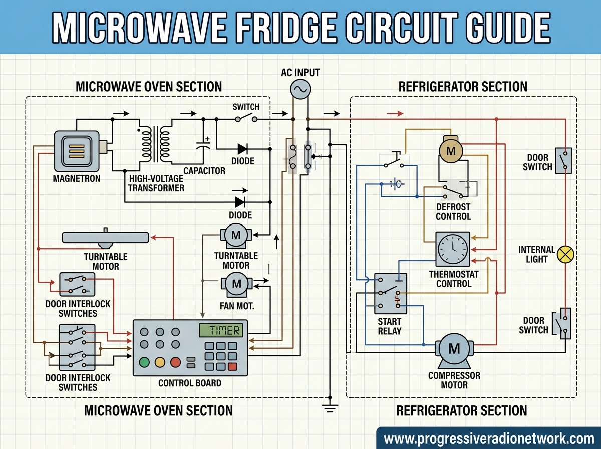 Microwave Fridge Circuit Guide