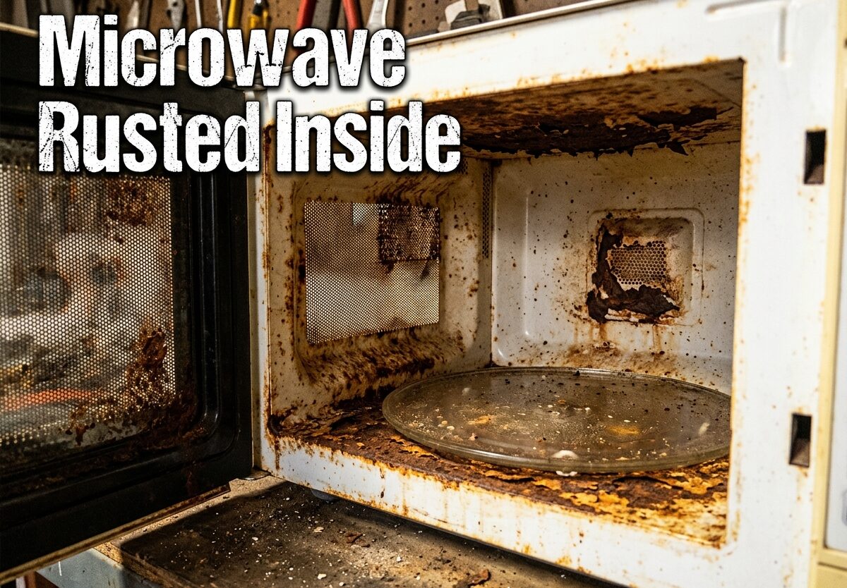 Microwave Rusted Inside