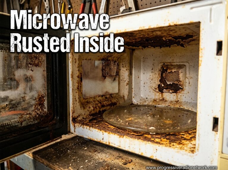 Microwave Rusted Inside