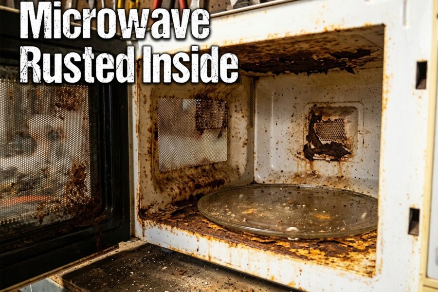 Microwave Rusted Inside