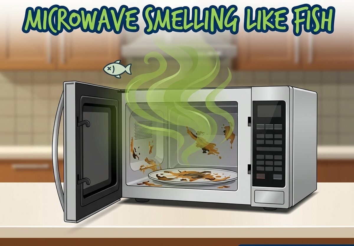 Microwave Smelling Like Fish