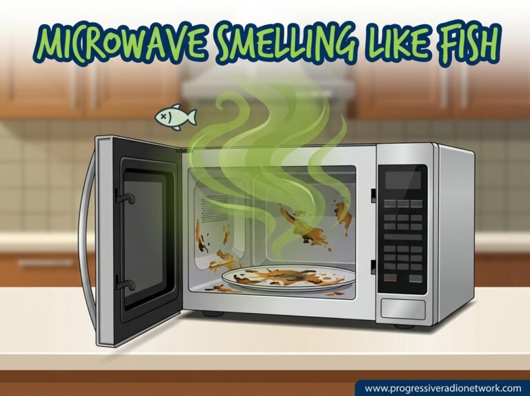 Microwave Smelling Like Fish