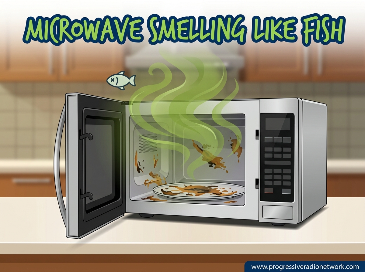 Microwave Smelling Like Fish