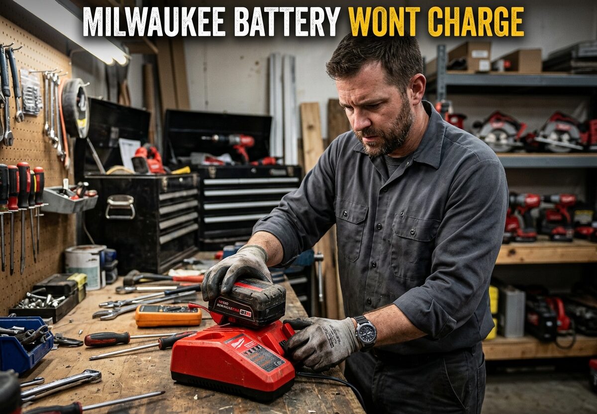 Milwaukee Battery Wont Charge