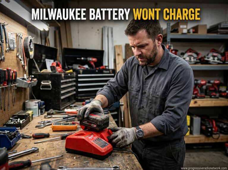 Milwaukee Battery Wont Charge