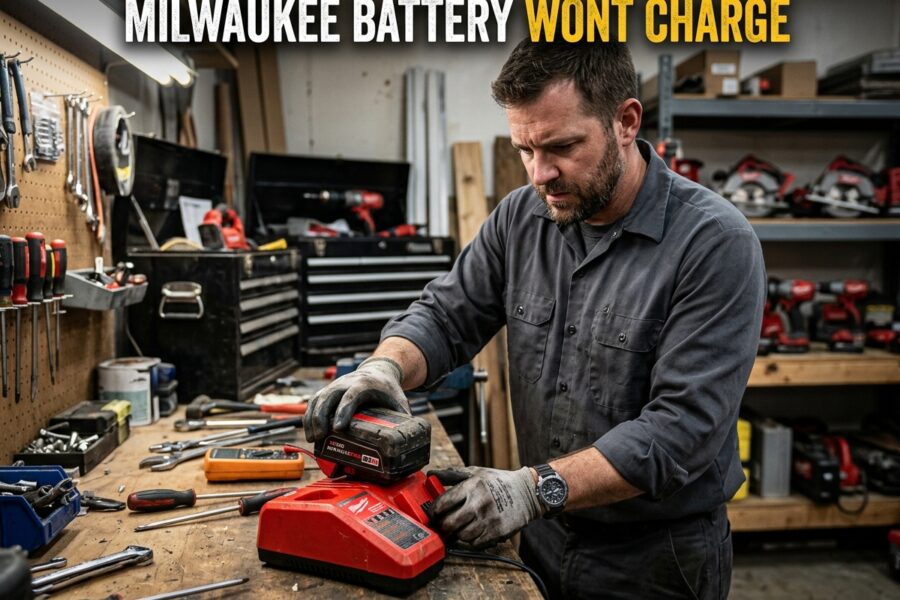 Milwaukee Battery Wont Charge