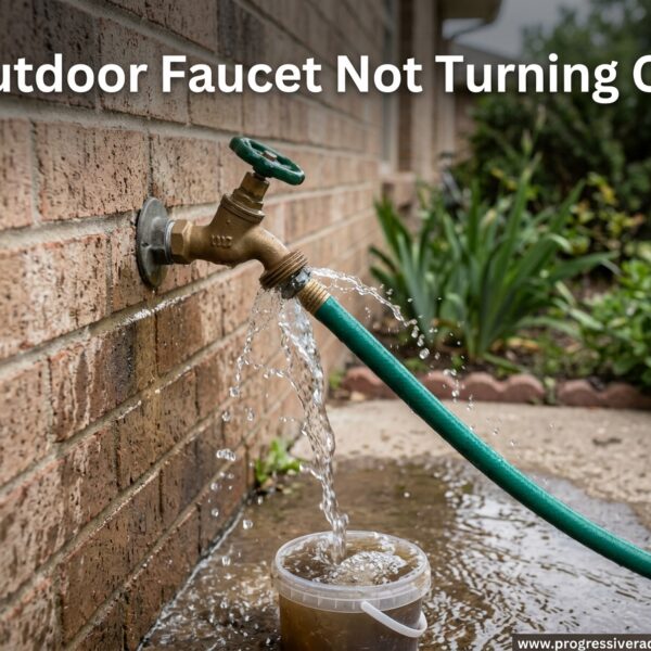 Outdoor Faucet Not Turning Off