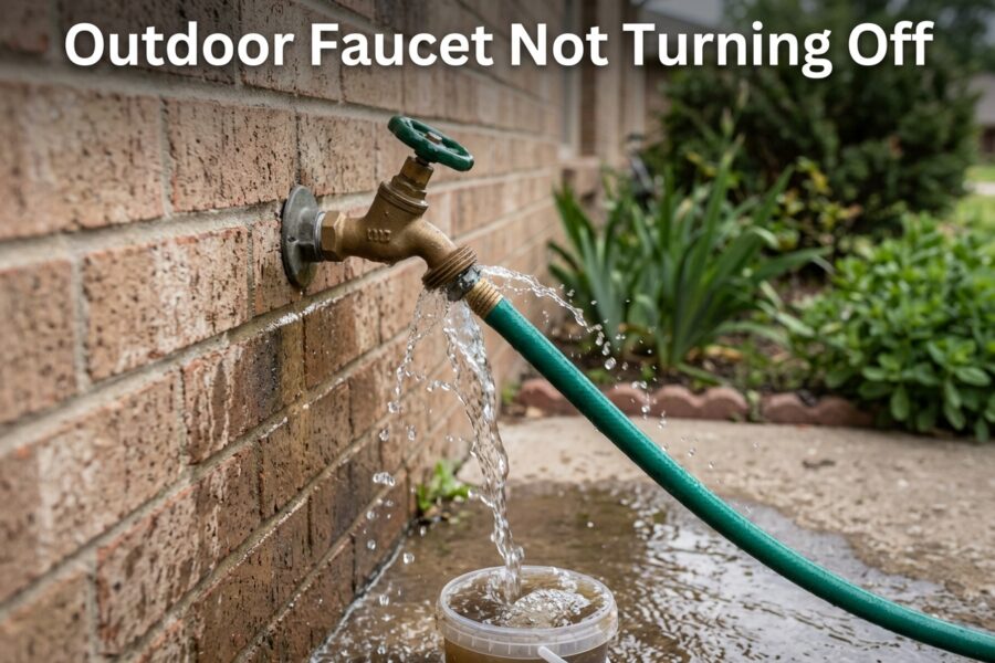 Outdoor Faucet Not Turning Off