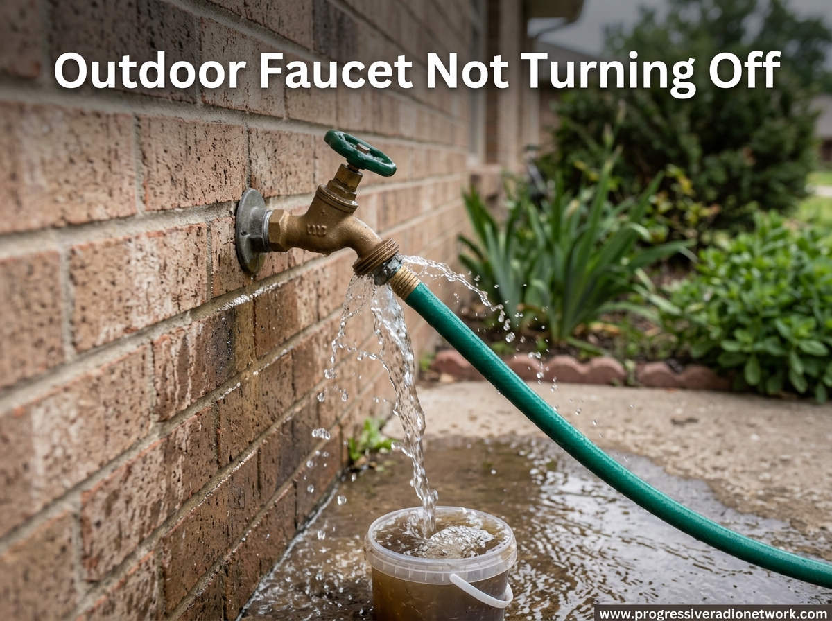 Outdoor Faucet Not Turning Off