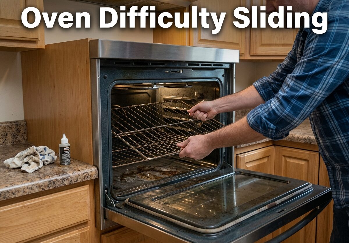 Oven Difficulty Sliding