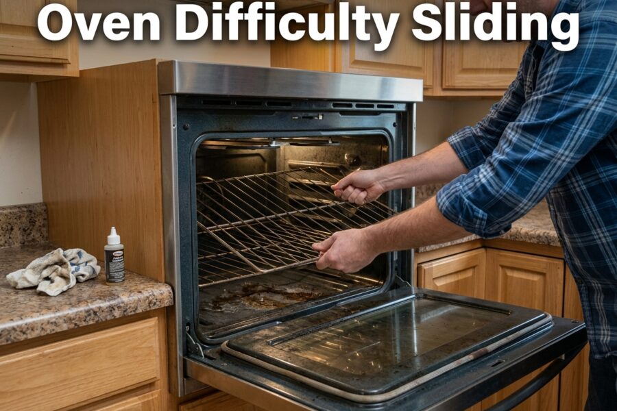 Oven Difficulty Sliding