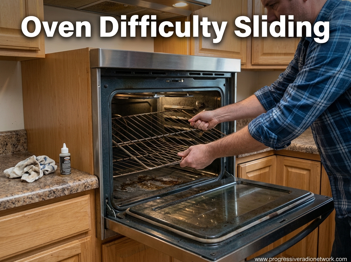 Oven Difficulty Sliding