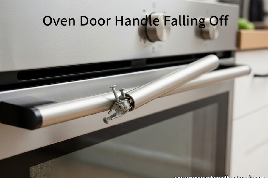 Oven Door Handle Falling Off