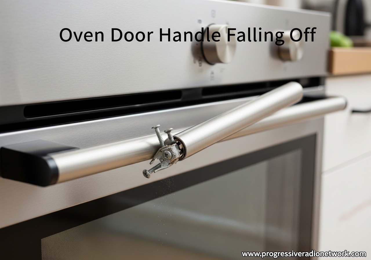 Oven Door Handle Falling Off