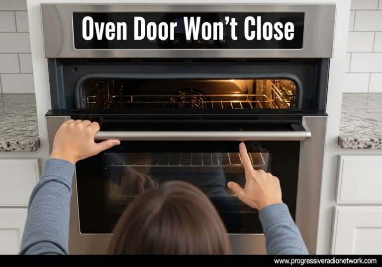 Oven Door Won't Close
