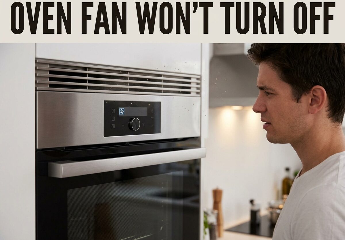 Oven Fan Won't Turn Off