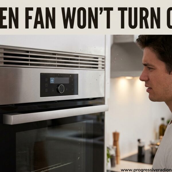 Oven Fan Won't Turn Off