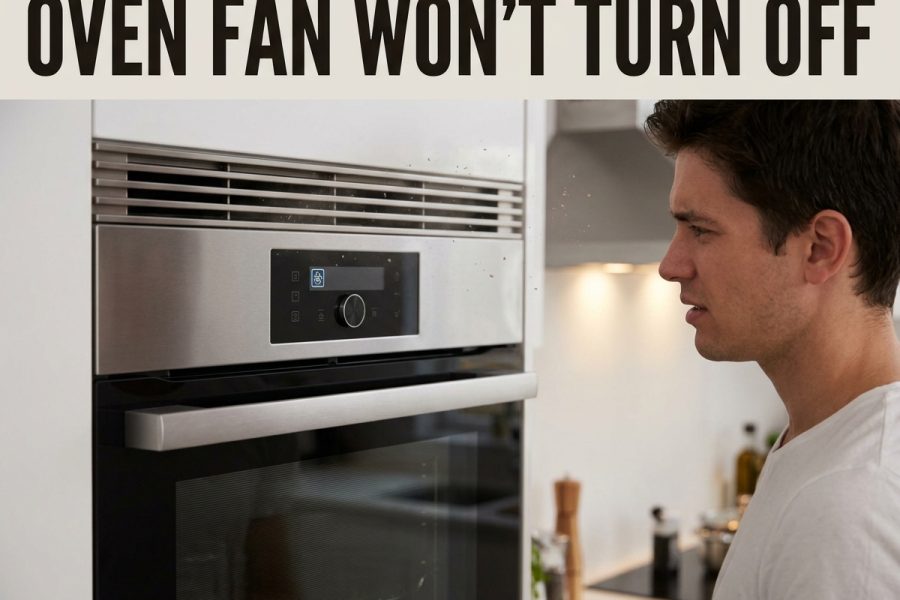 Oven Fan Won't Turn Off
