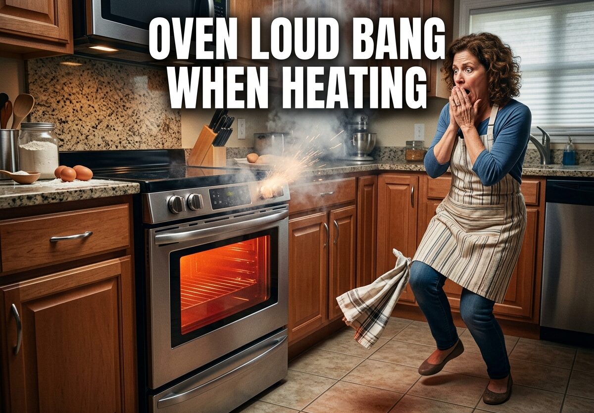 Oven Loud Bang When Heating