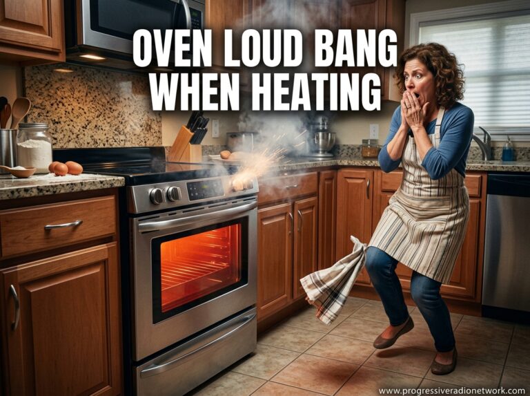 Oven Loud Bang When Heating