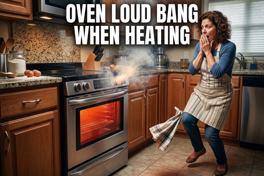 Oven Loud Bang When Heating