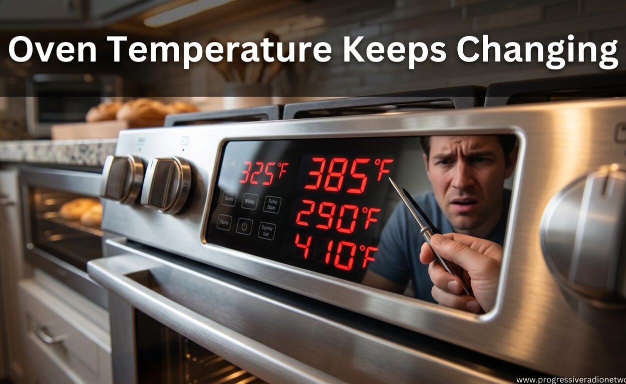 Oven Temperature Keeps Changing