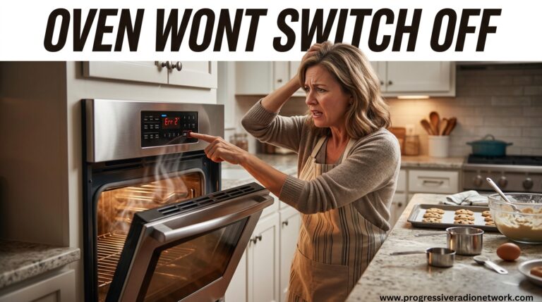 Oven Wont Switch Off