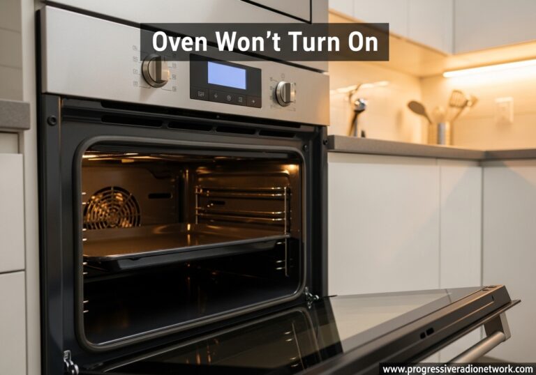 Oven Won't Turn On