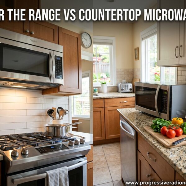 Over The Range Vs Countertop Microwaves