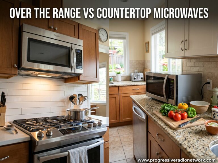 Over The Range Vs Countertop Microwaves