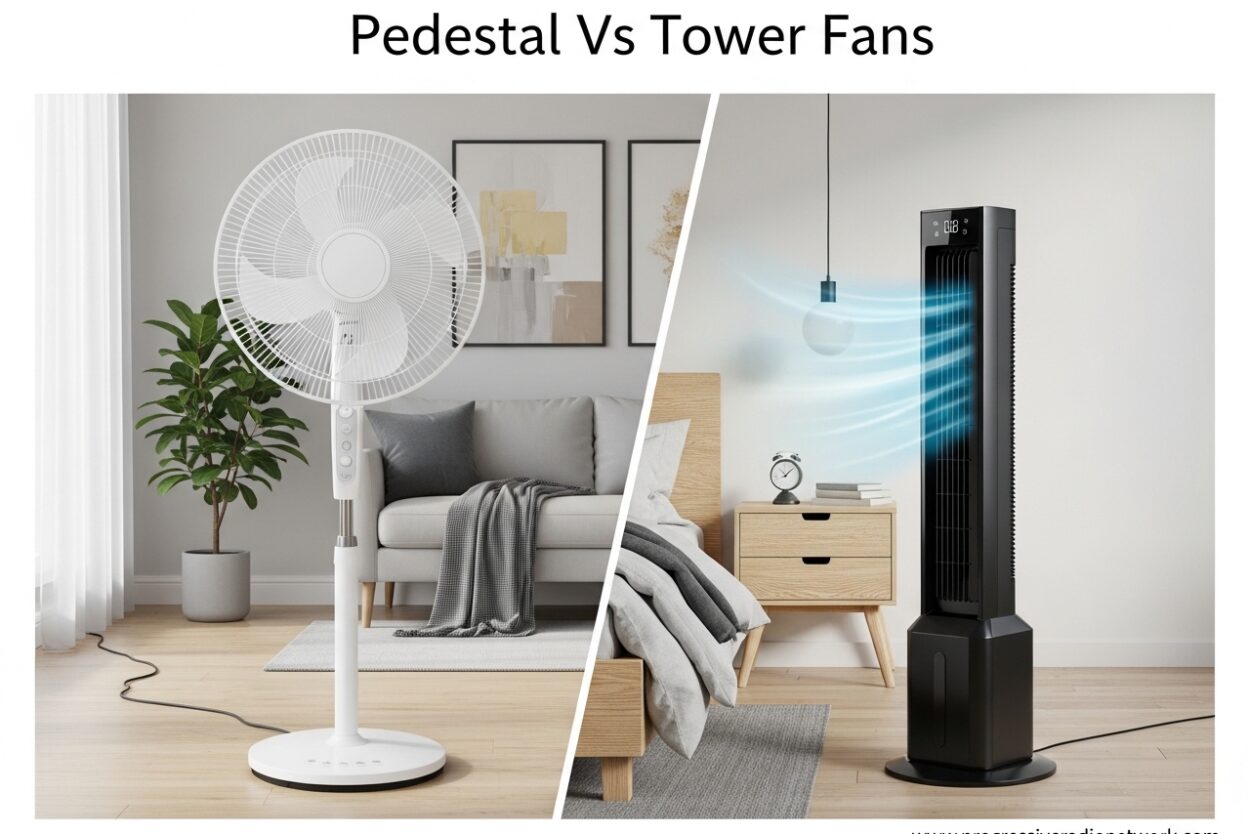 Pedestal Vs Tower Fans
