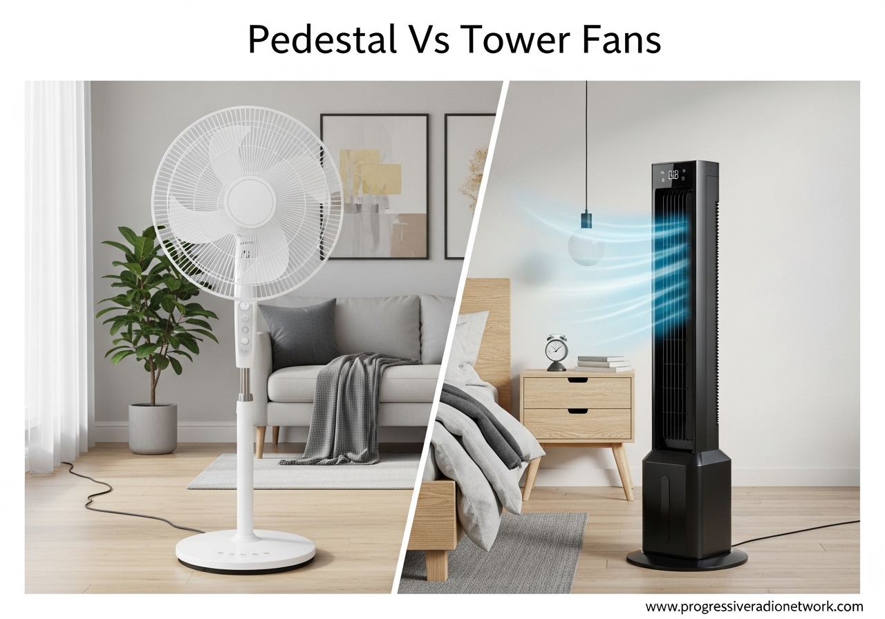 Pedestal Vs Tower Fans